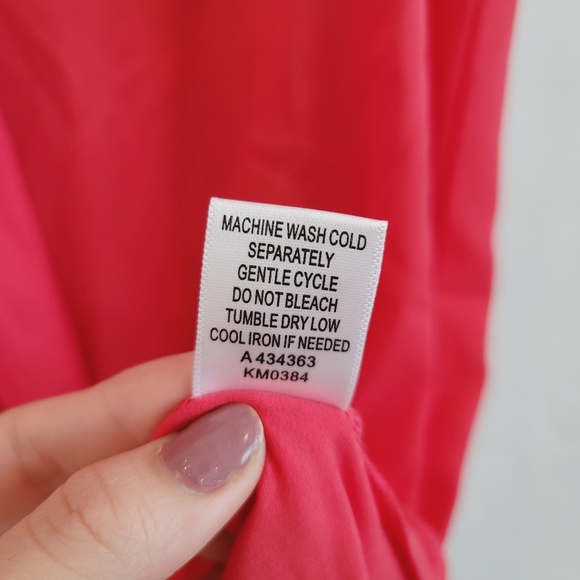 Kate & Mallory Semi Sheer Overlay Red Sleeveless Dress Women's Size Small - Picture 4 of 10